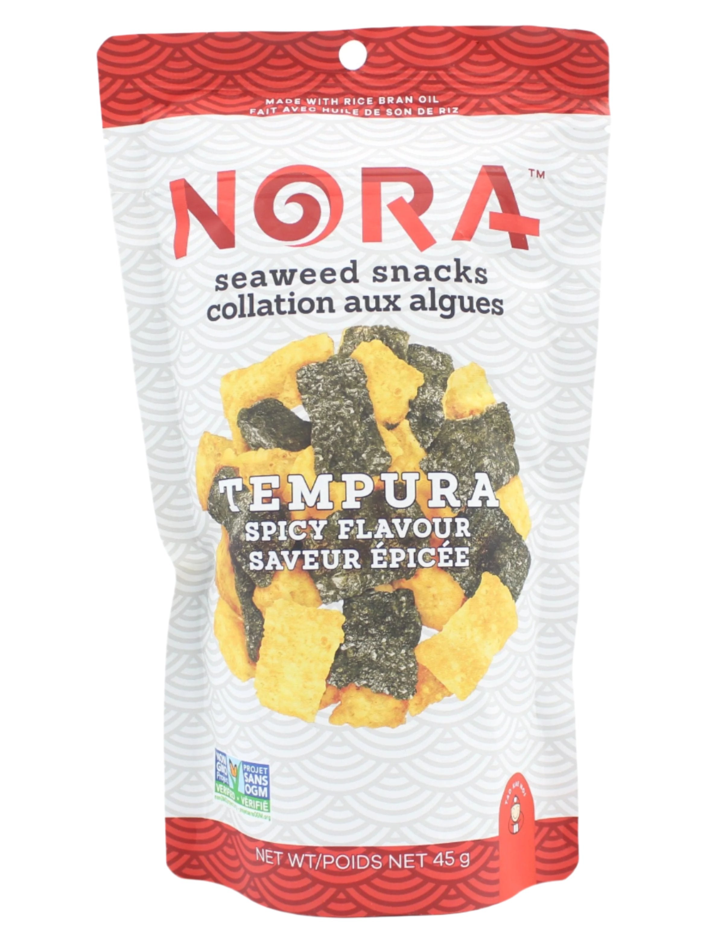 Spicy Tempura Seaweed Snacks