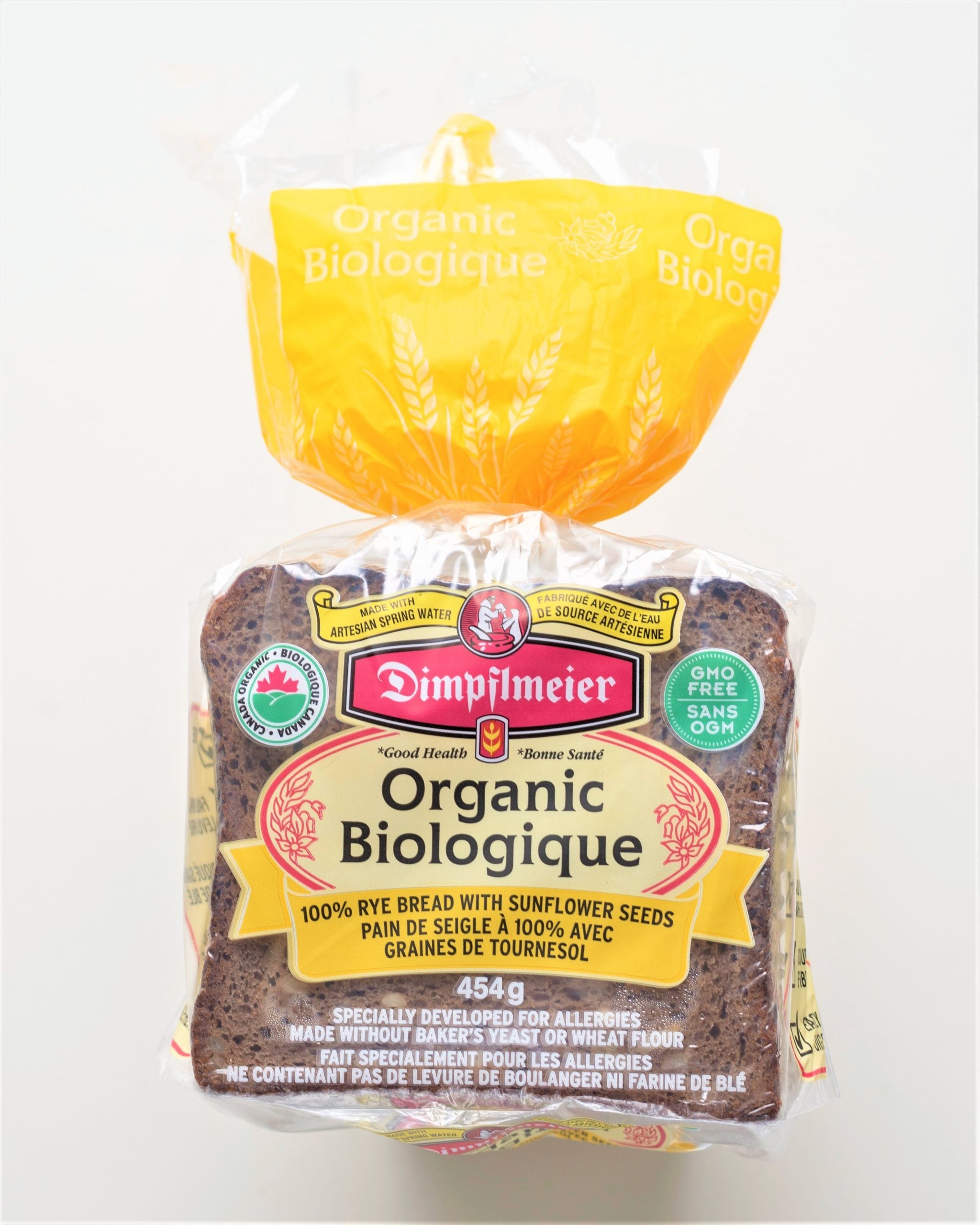 100% Rye Bread With Sunflower
