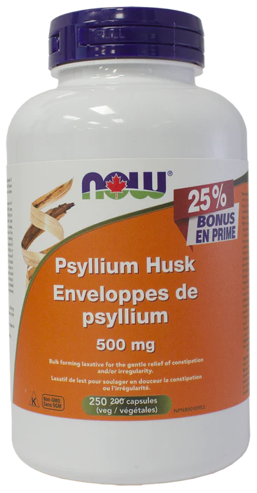 Psyllium Husk - 500mg Bonus Size