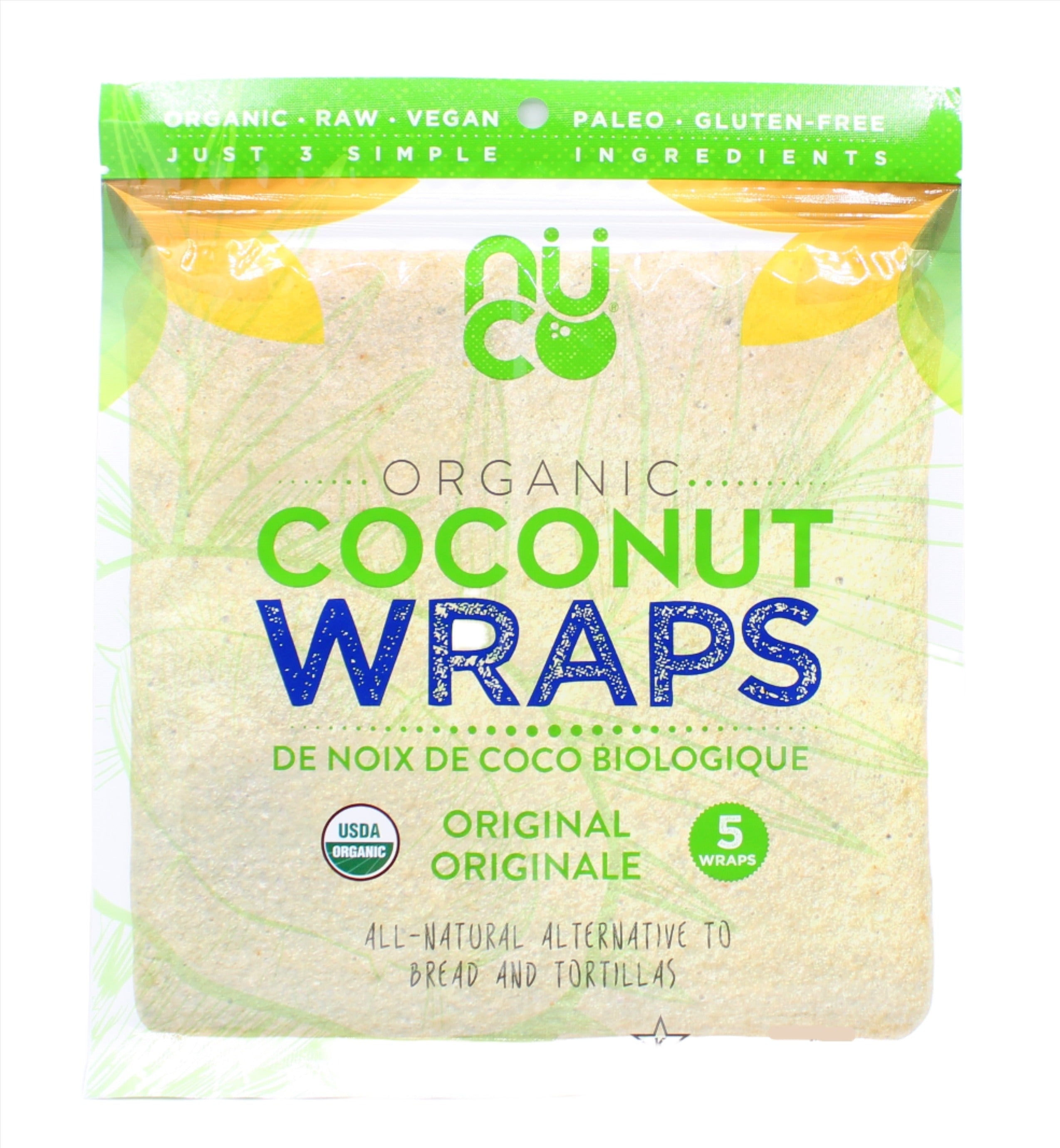 Organic Original Coconut Wraps