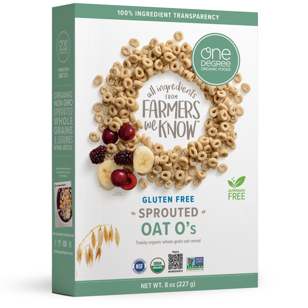One Degree Organic Sprouted Oat O'S