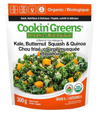 Organic Kale, Butternut, Quinoa
