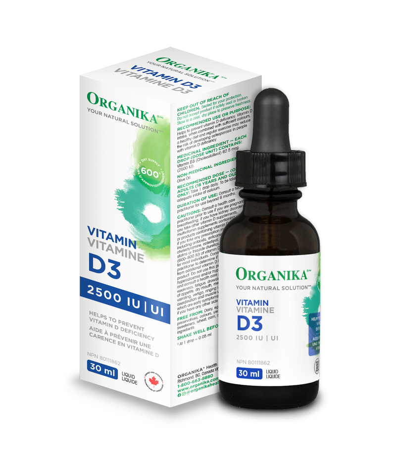 Vitamin D3 Drops - 2500IU