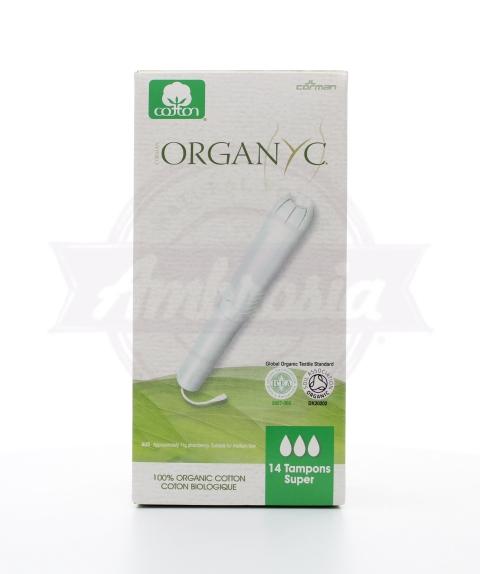 Organic Super Tampons With Applicator