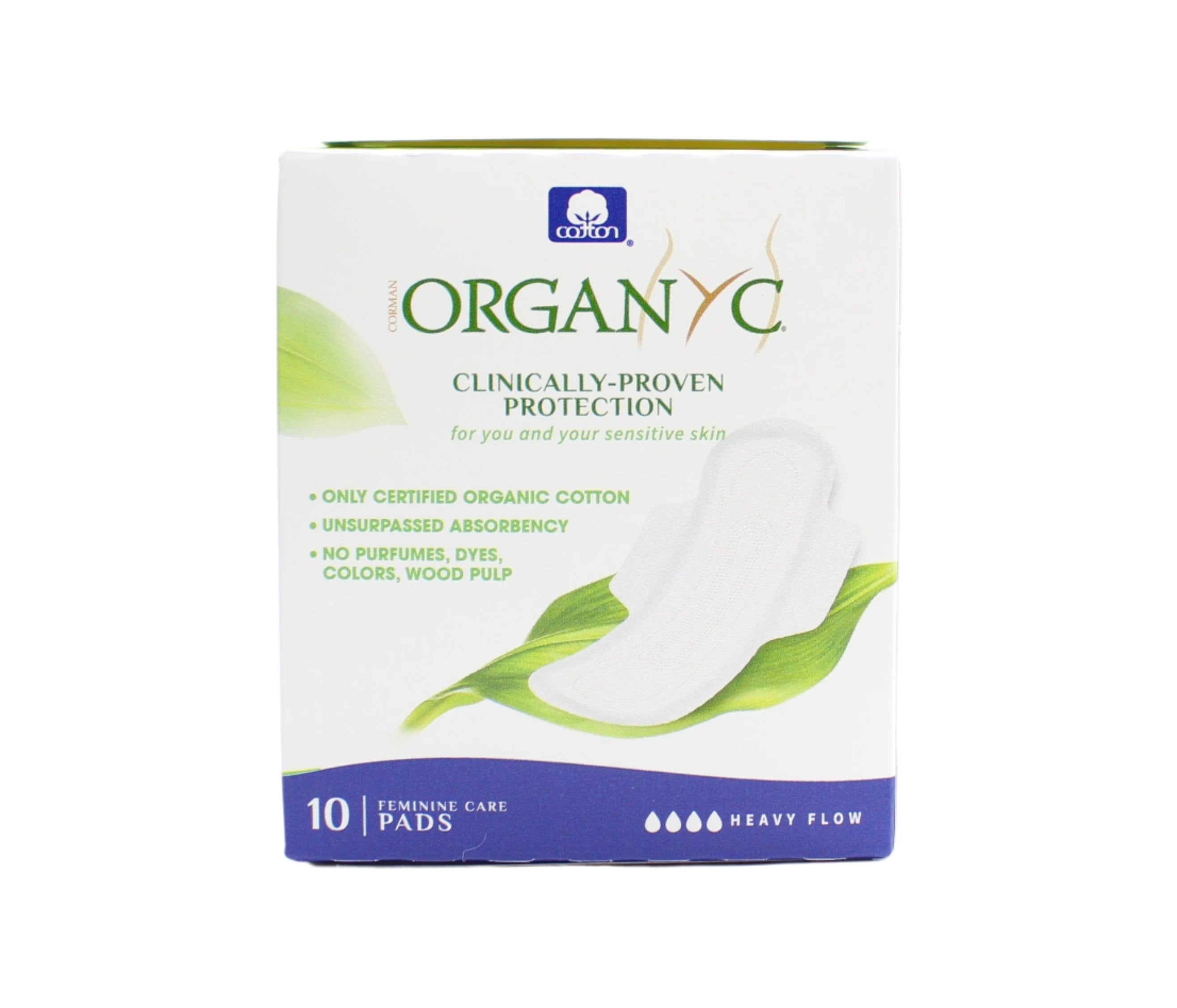 Organic Heavy Flow Pads
