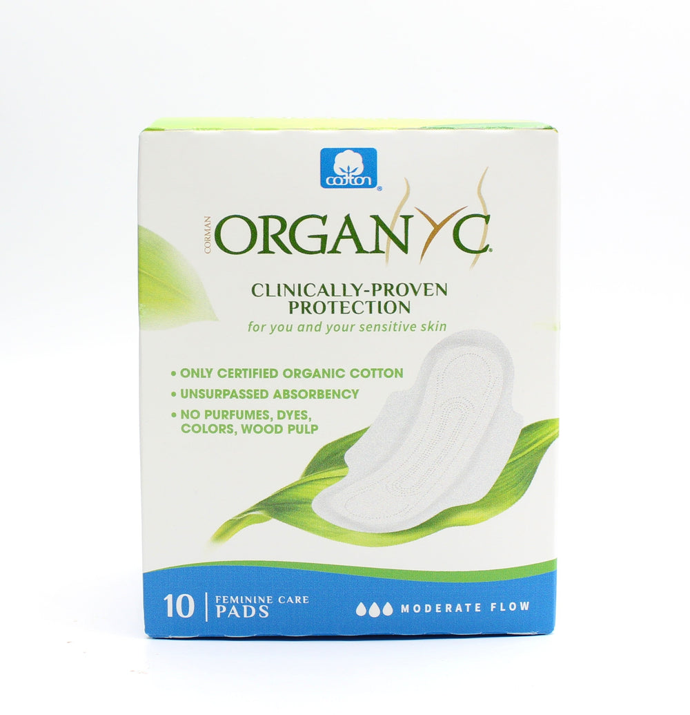 Organyc 100% Certified Organic Cotton Panty Liner, 24 Count : :  Health & Personal Care