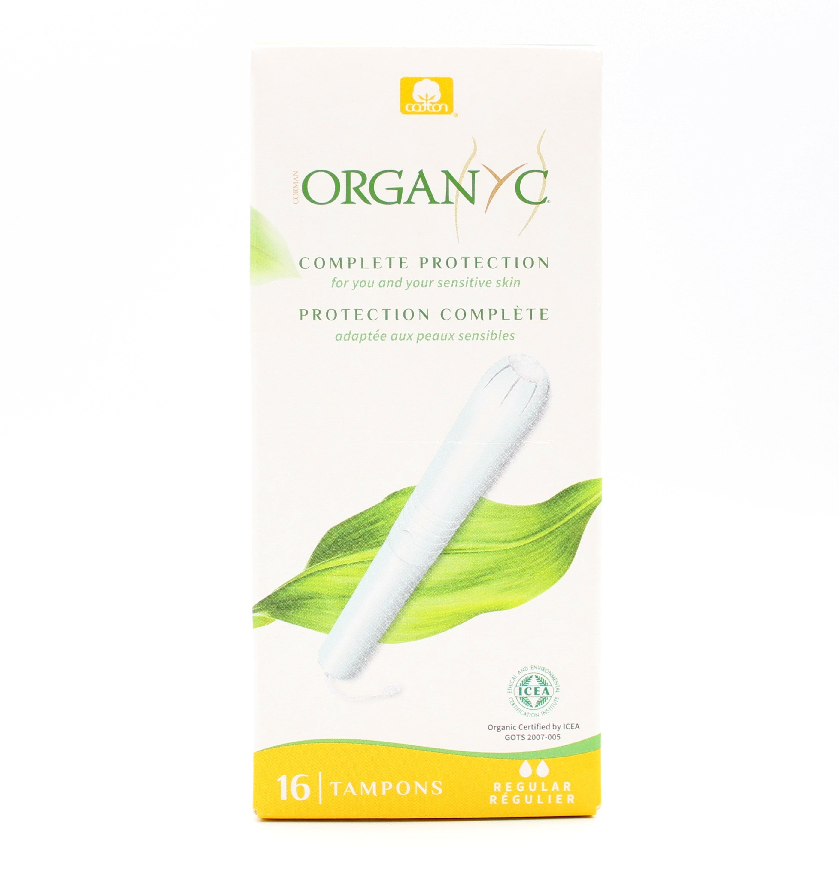 Organic Regular Tampons With Applicator