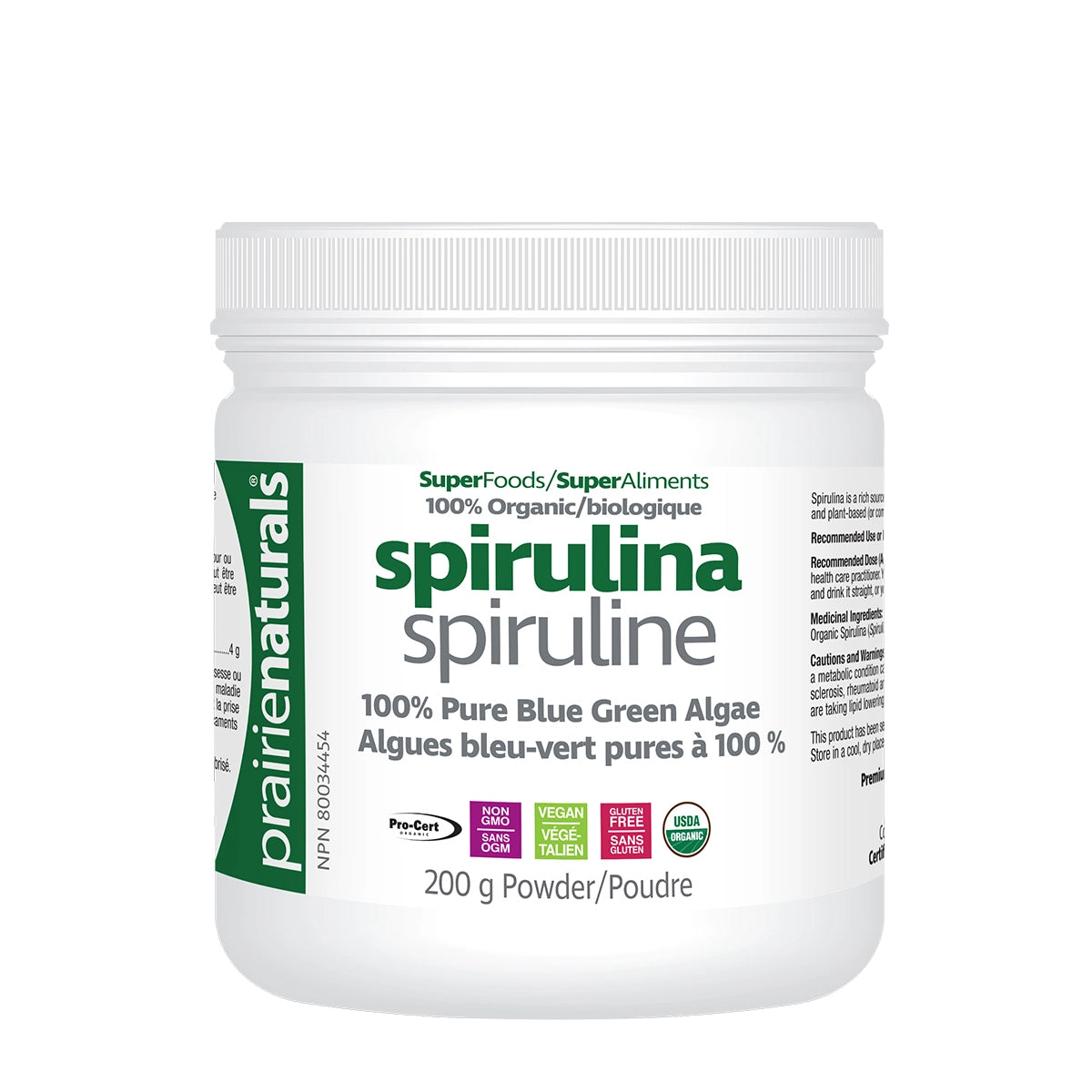 Organic Spirulina Powder