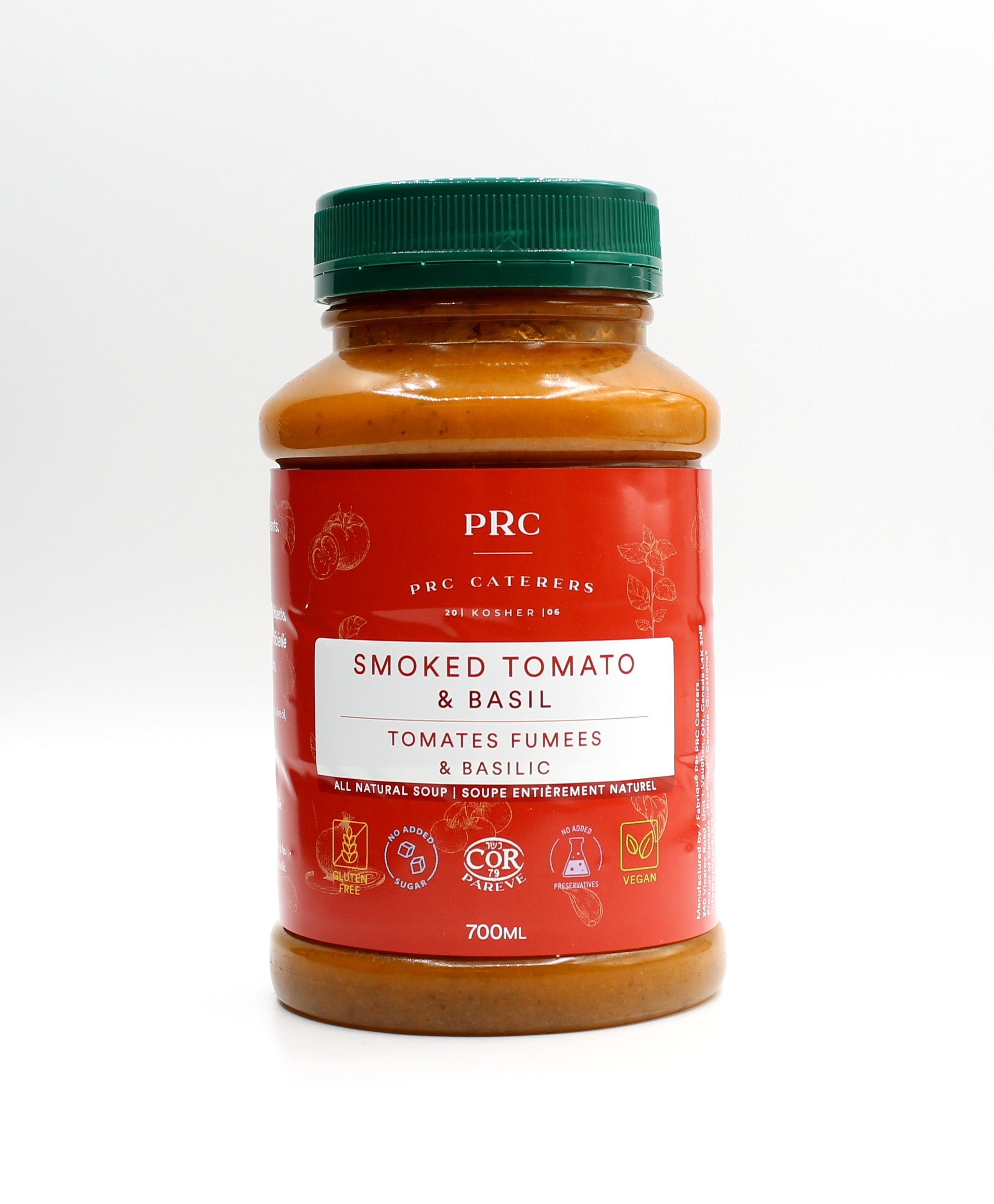 Smoked Tomato Basil Soup