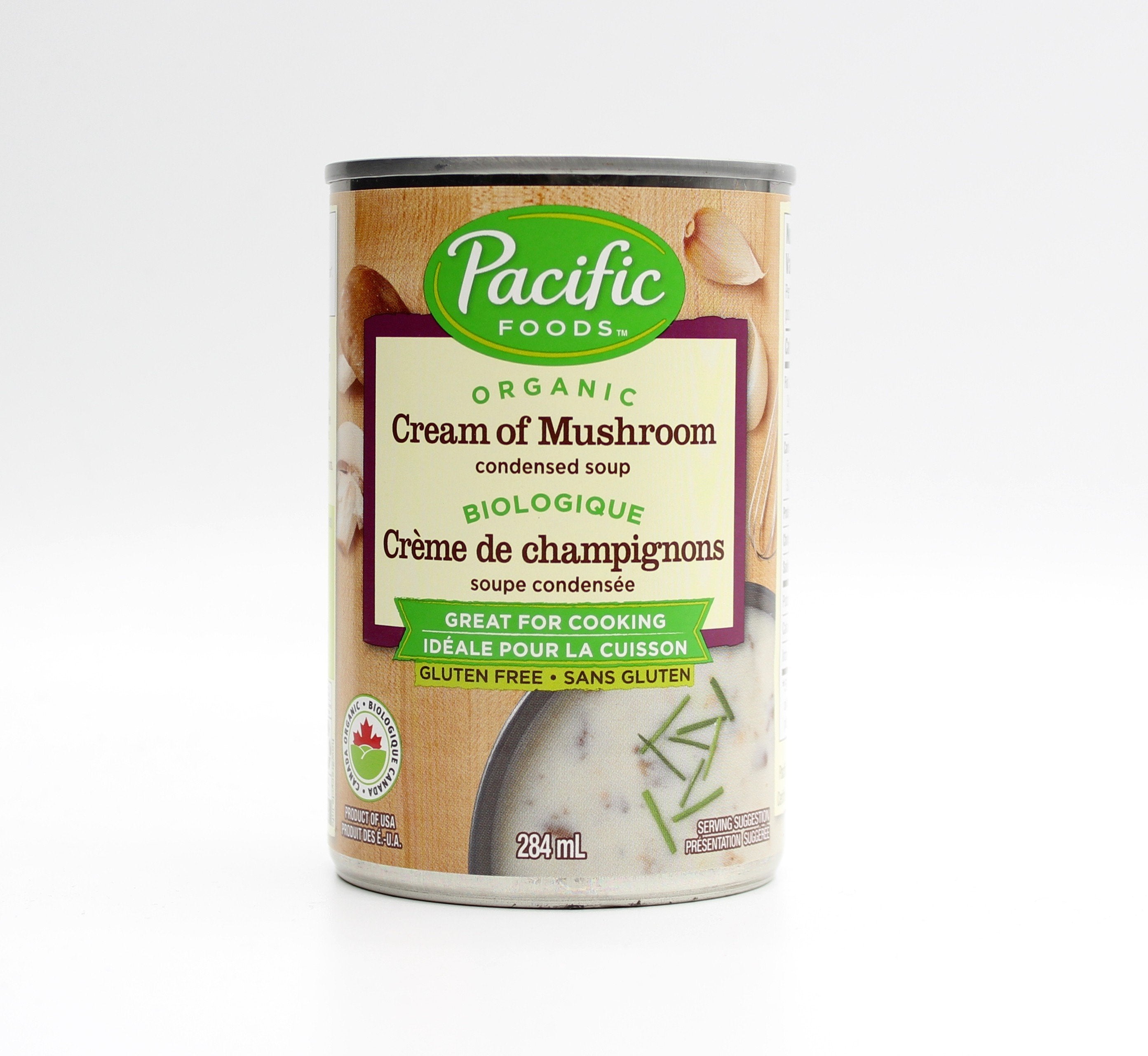 Organic Cream of Mushroom Condensed Soup