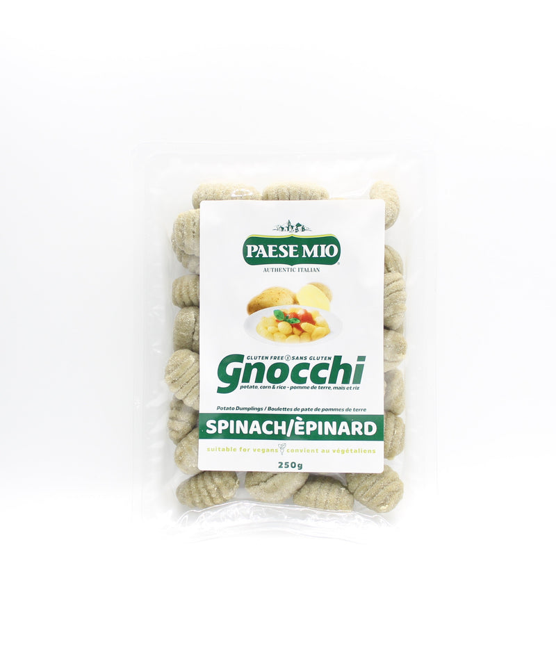 Gluten Free Spinach Gnocchi