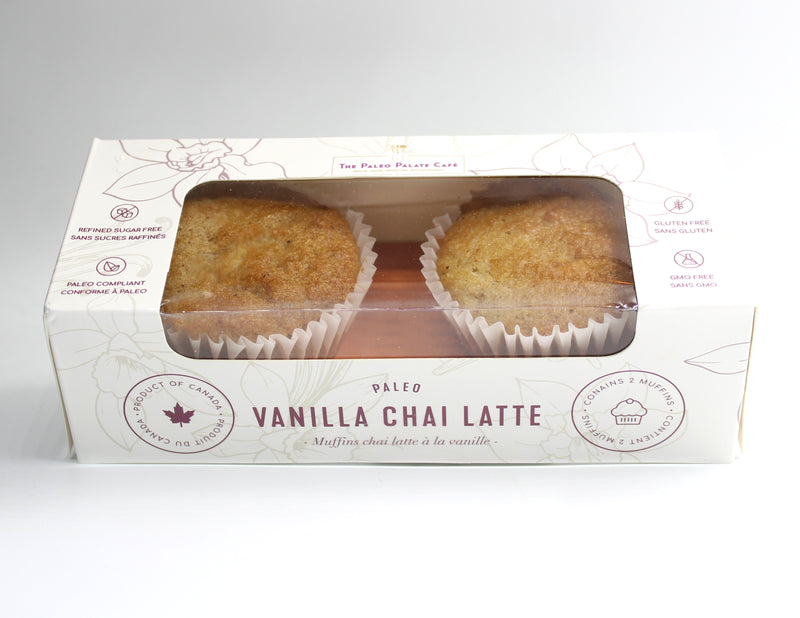 Paleo Vanilla Chai Latte Muffin