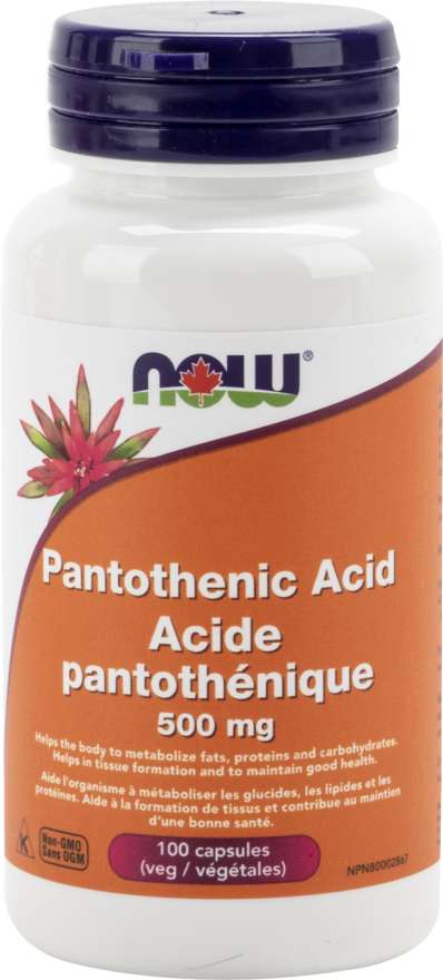 Pantothenic Acid - 500mg