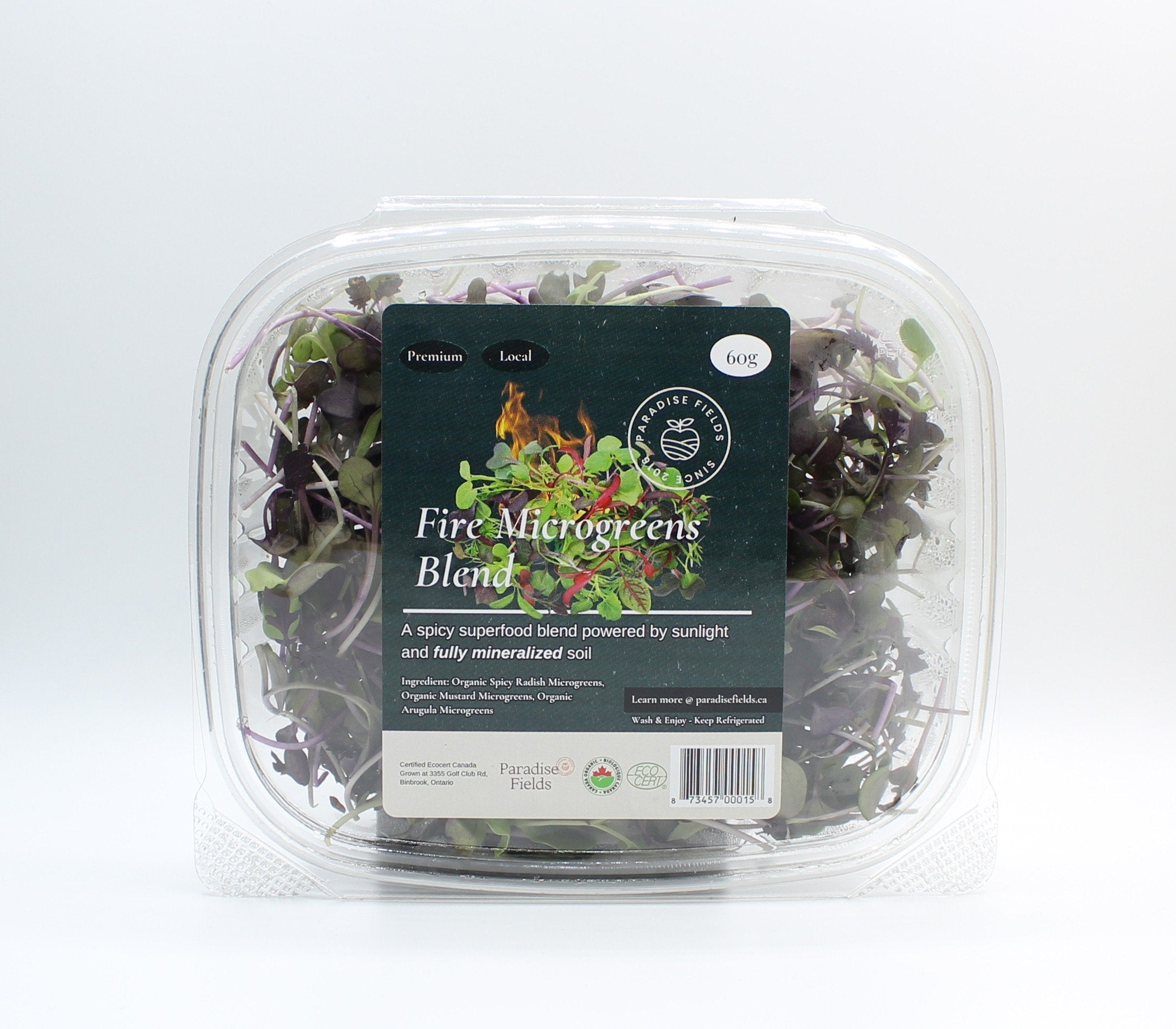 Organic Fire Microgreens Blend