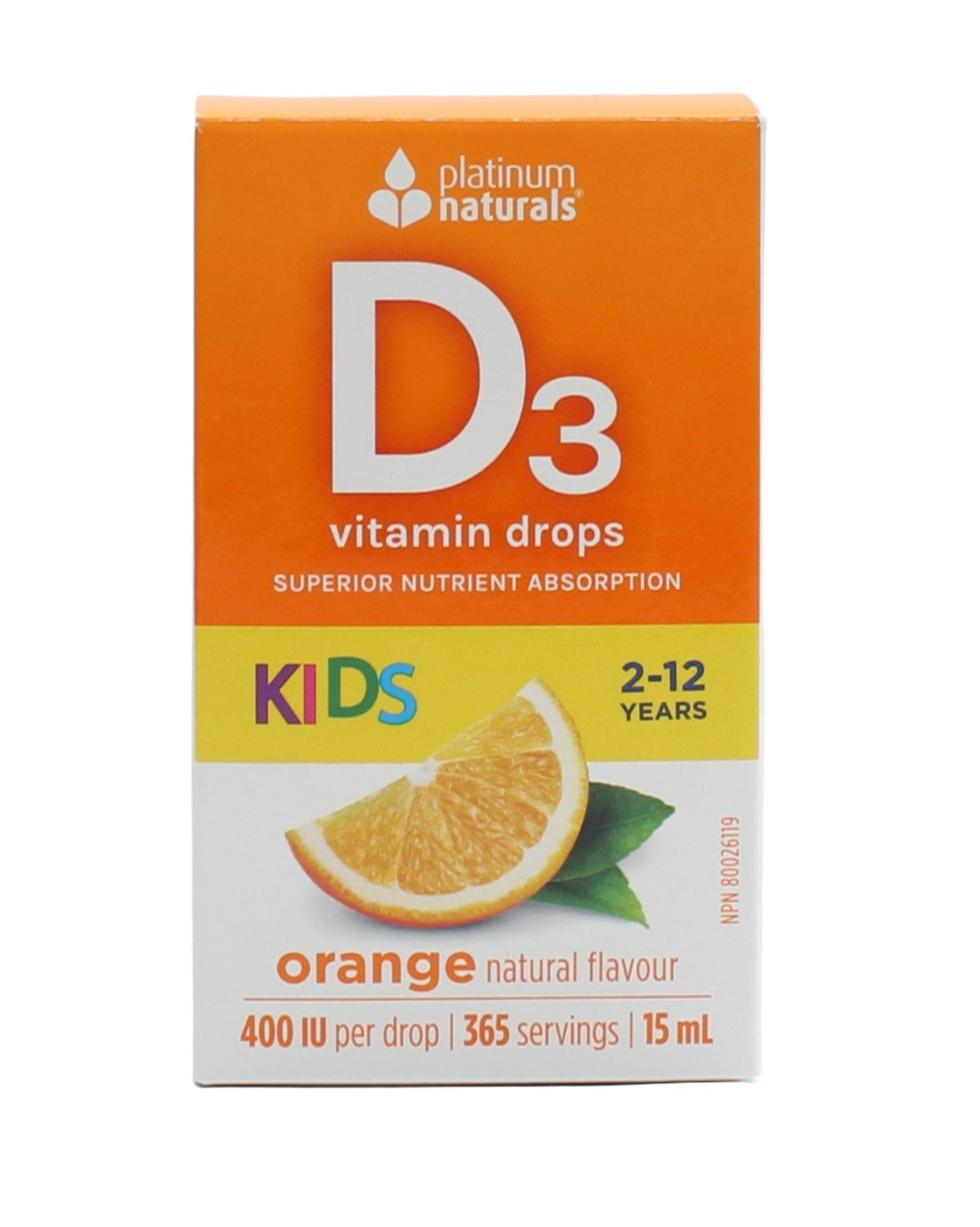 Kids Liquid Vitamin D3 Drops