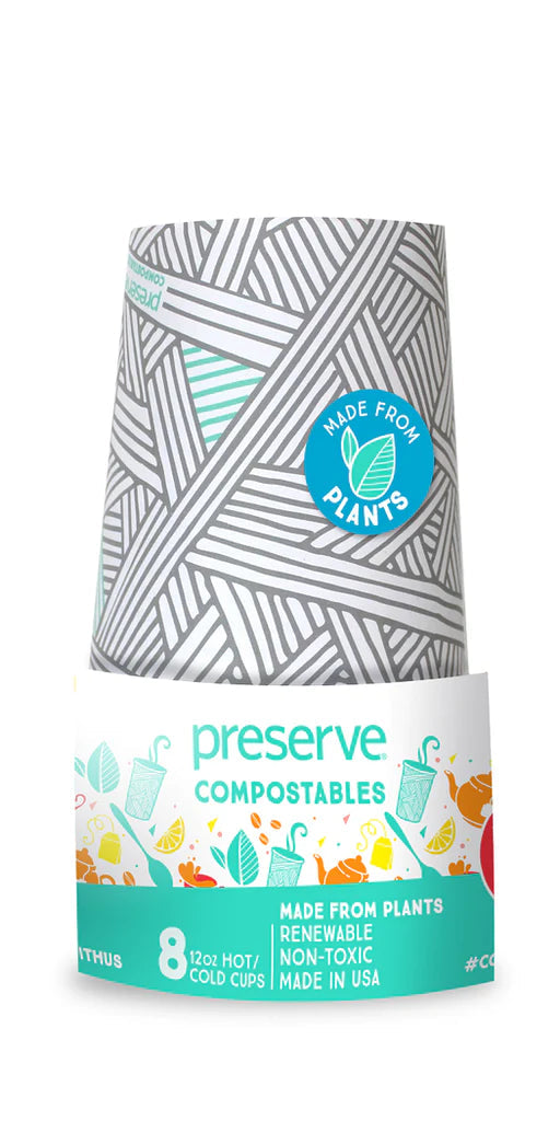 Compostable White Cups