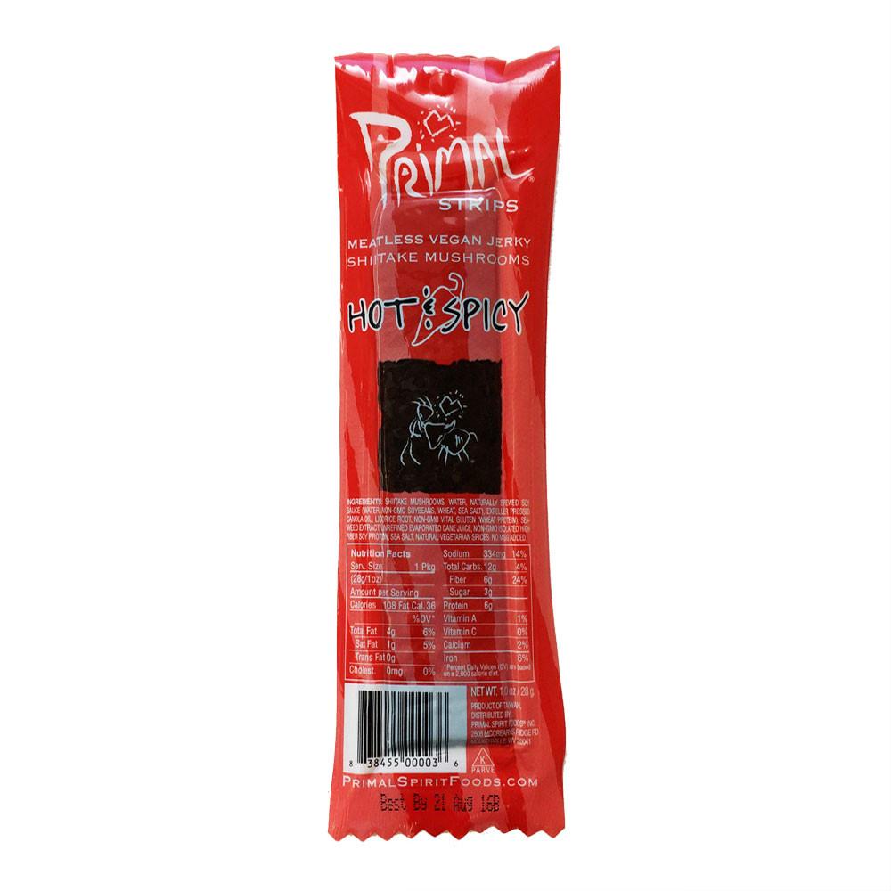Hot & Spicy Meatless Jerky