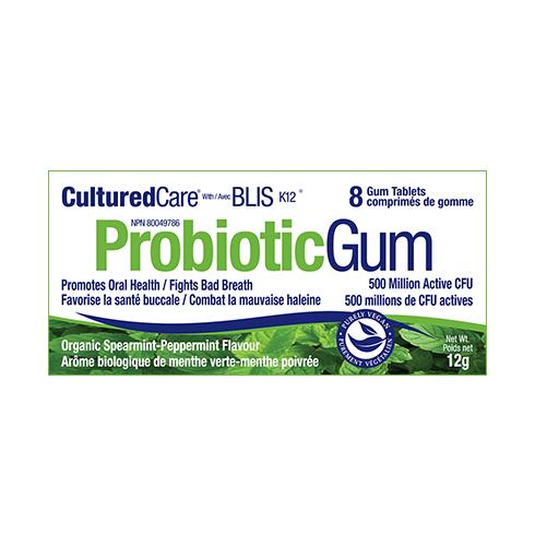 Spearmint Peppermint Probiotic Gum