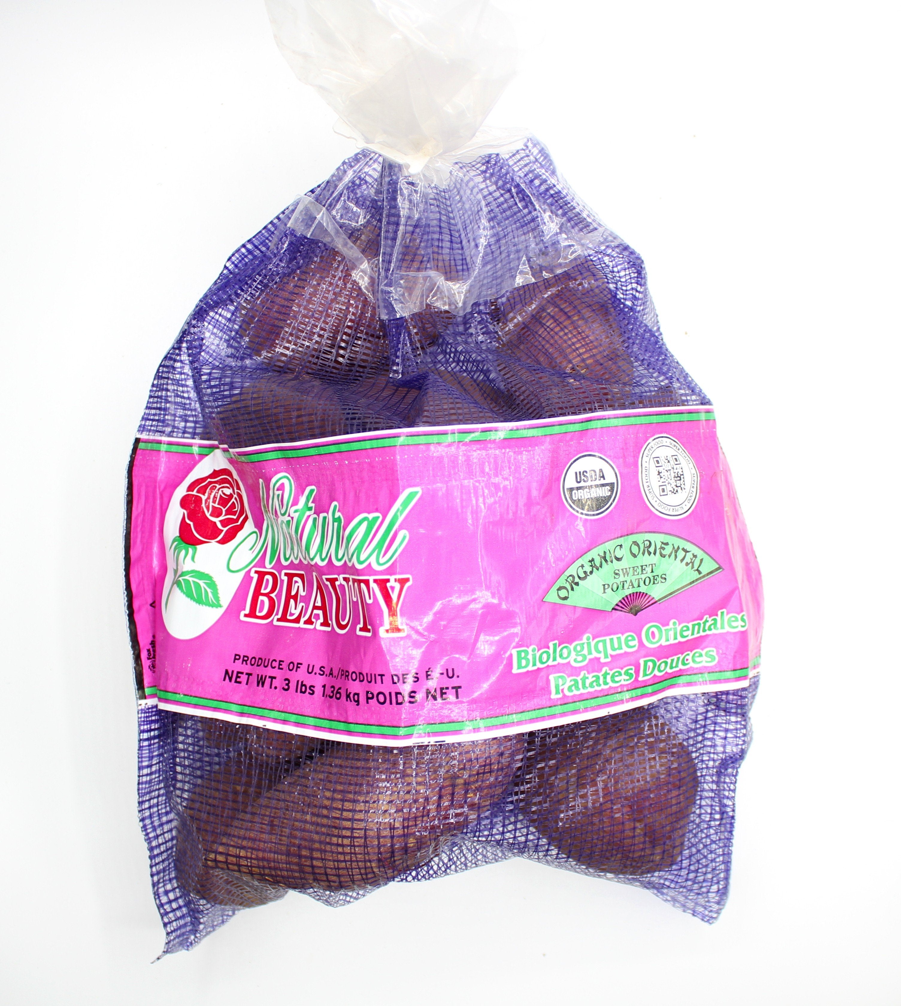 Natural Beauty Organic Oriental Sweet Potatoes
