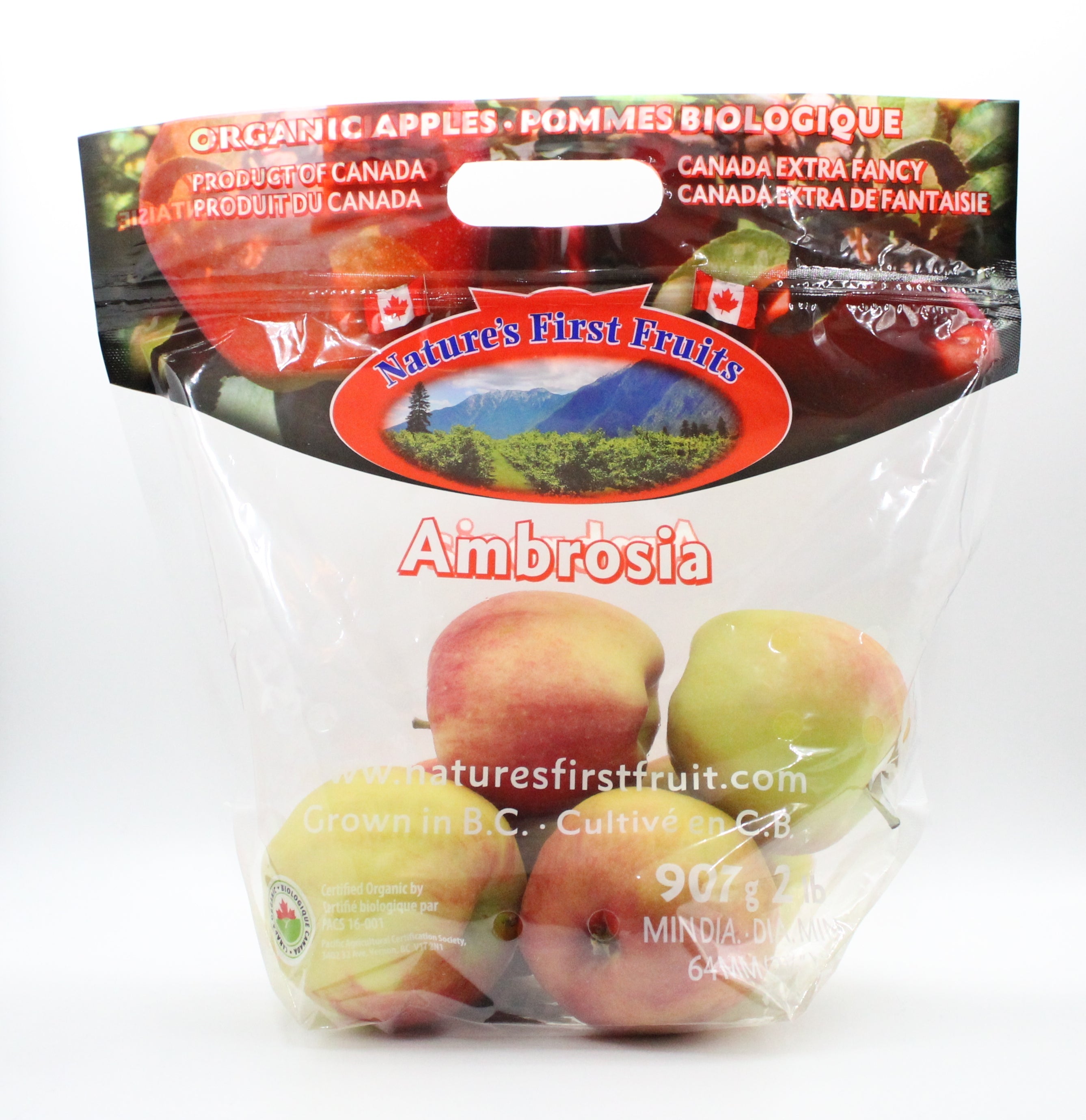 Produce Organic Ambrosia Apples 2lb Bag