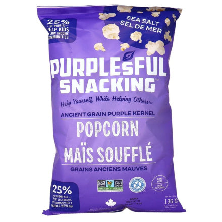 Sea Salt Purple Kernel Popcorn