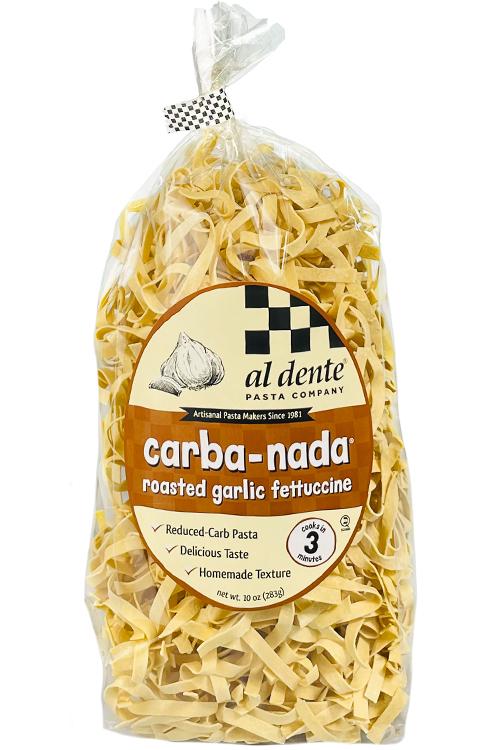 Carba-Nada Roasted Garlic Fettuccine