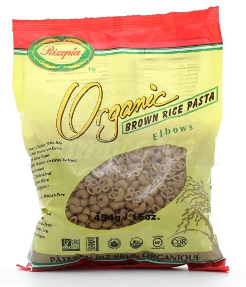 Organic Gluten Free  Brown Rice Elbow