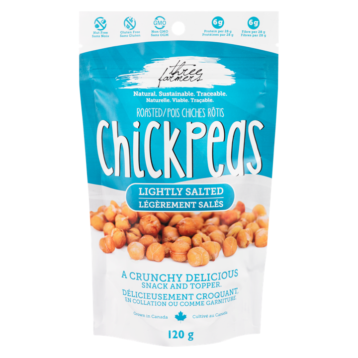 Three Farmers Lightly Salted Chickpeas
