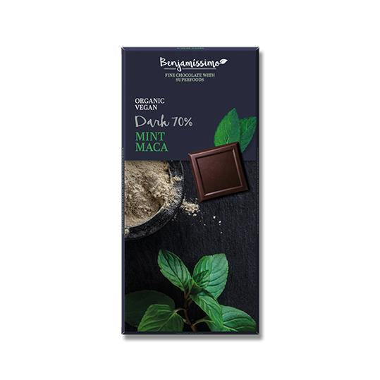 Benjamissimo Organic Mint Maca Chocolate