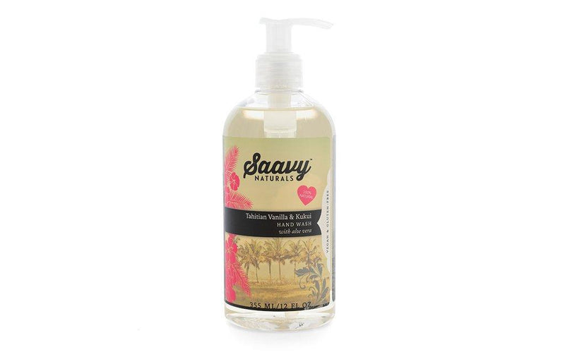 Organic Tahitian Vanilla & Kukui Liquid Hand Soap