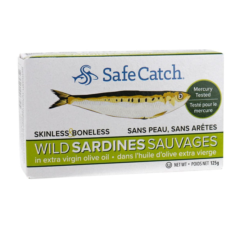 Wild Sardines Skinless & Boneless in Extra Virgin Olive Oil