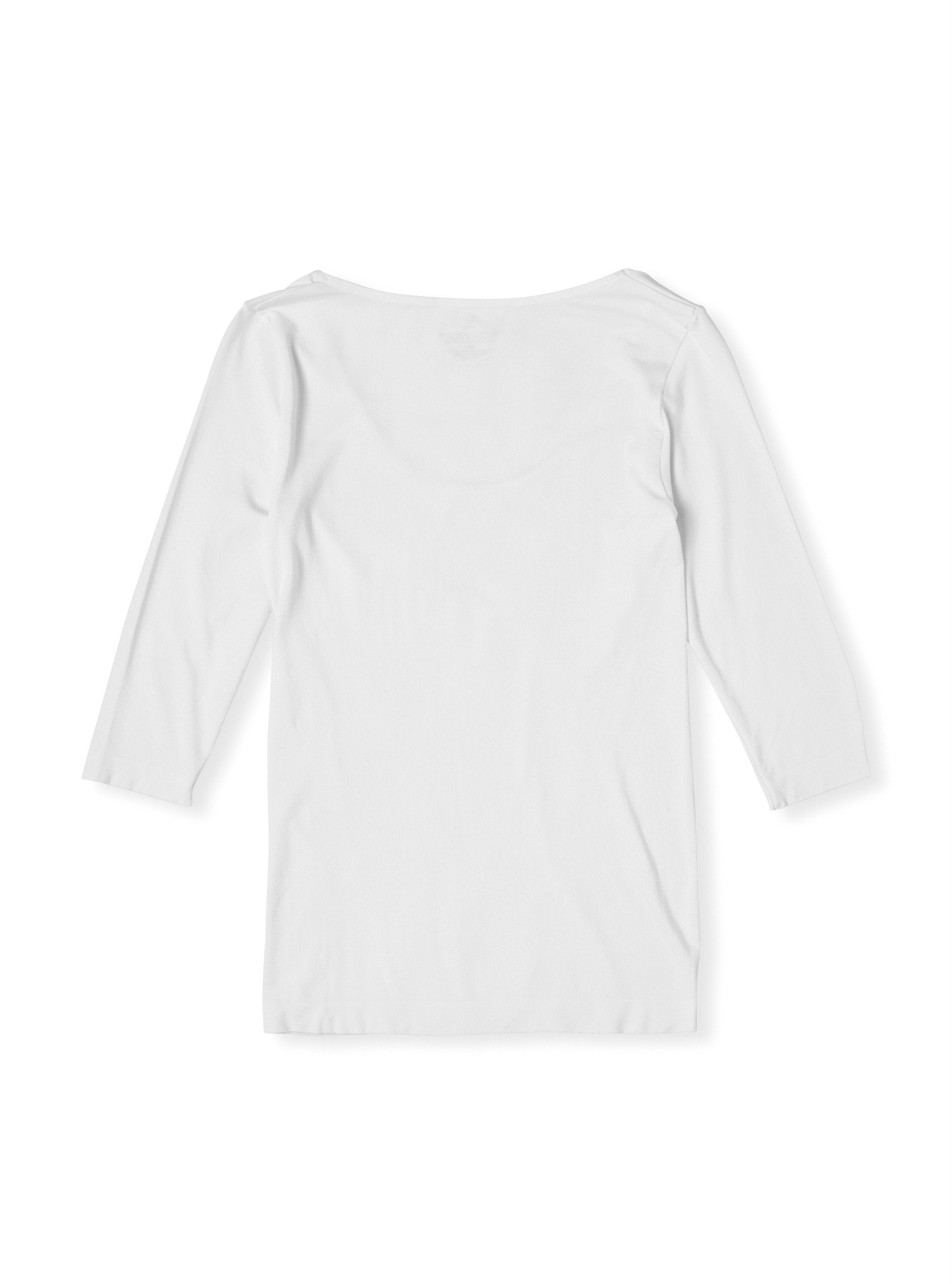 Boody Wear Scoop Neck Top White - Large