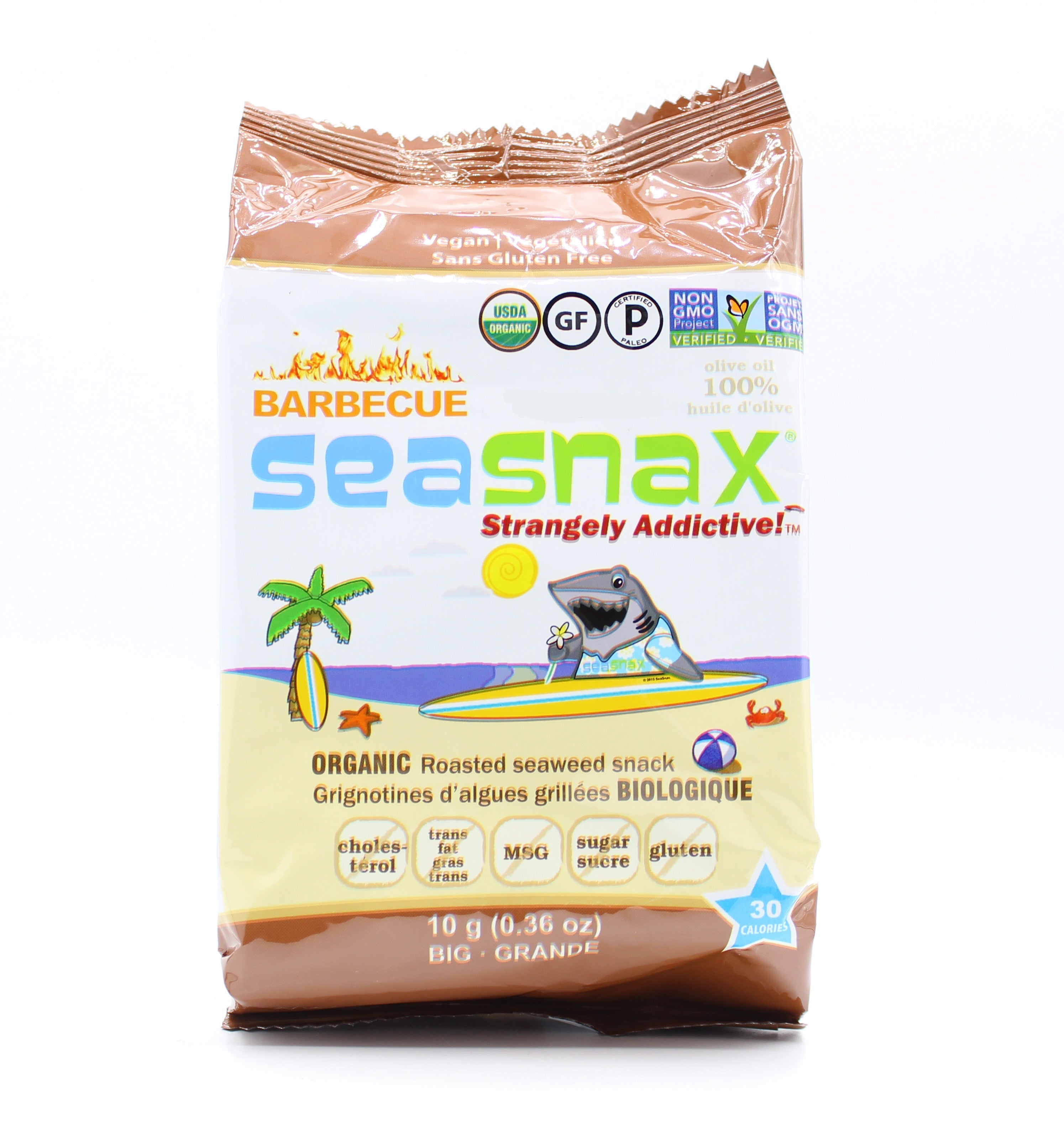 Organic Barbecue Seaweed Snack
