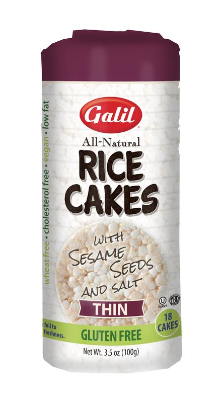 Sesame & Sea Salt Thin Rice Cakes