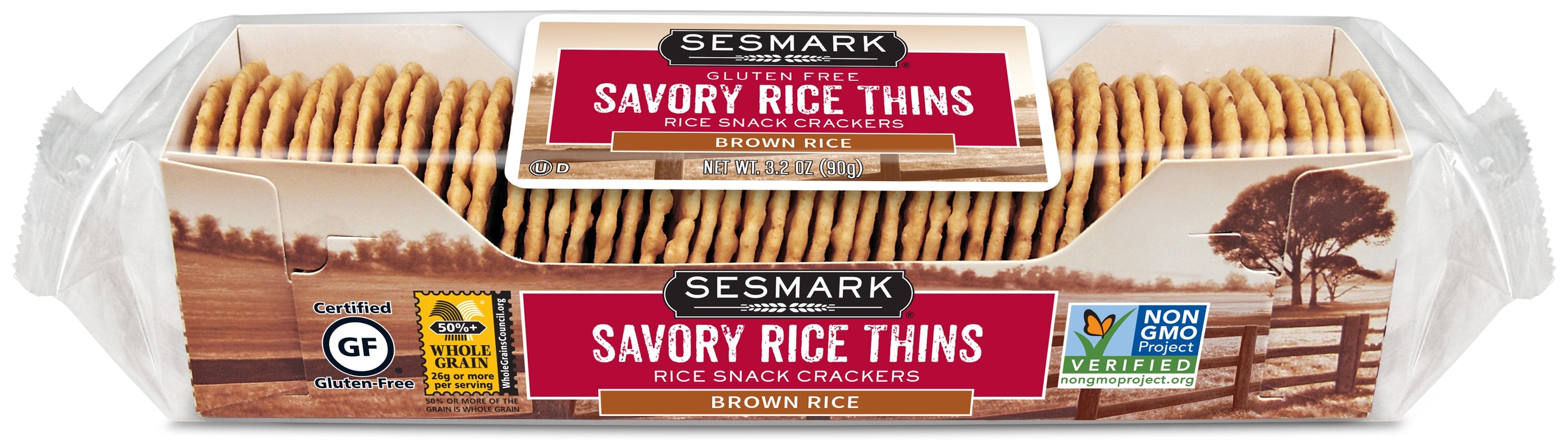 Brown Rice Savoury Thins