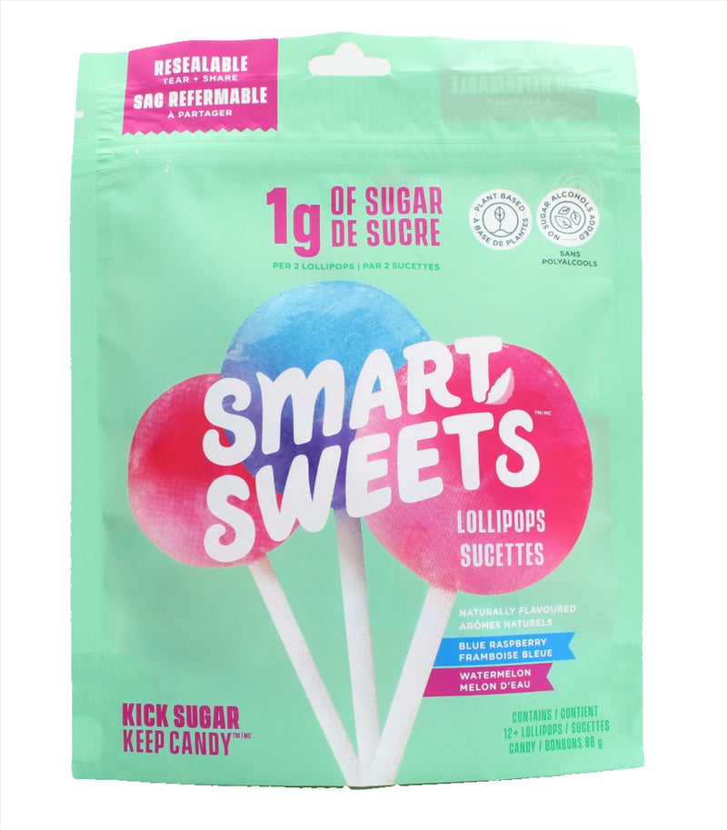 Low-Sugar Lollipops