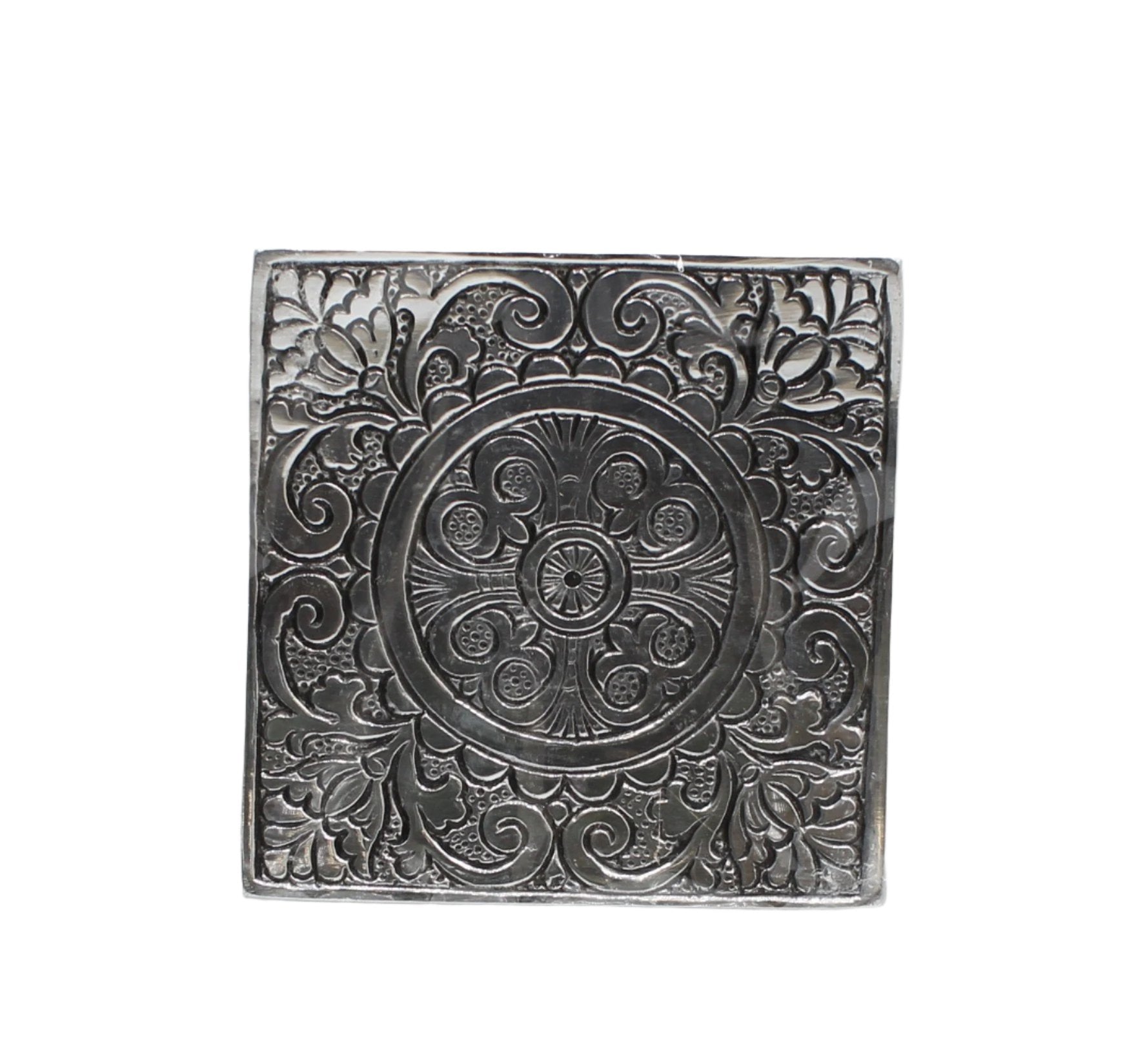 Square Metal Incense Holder