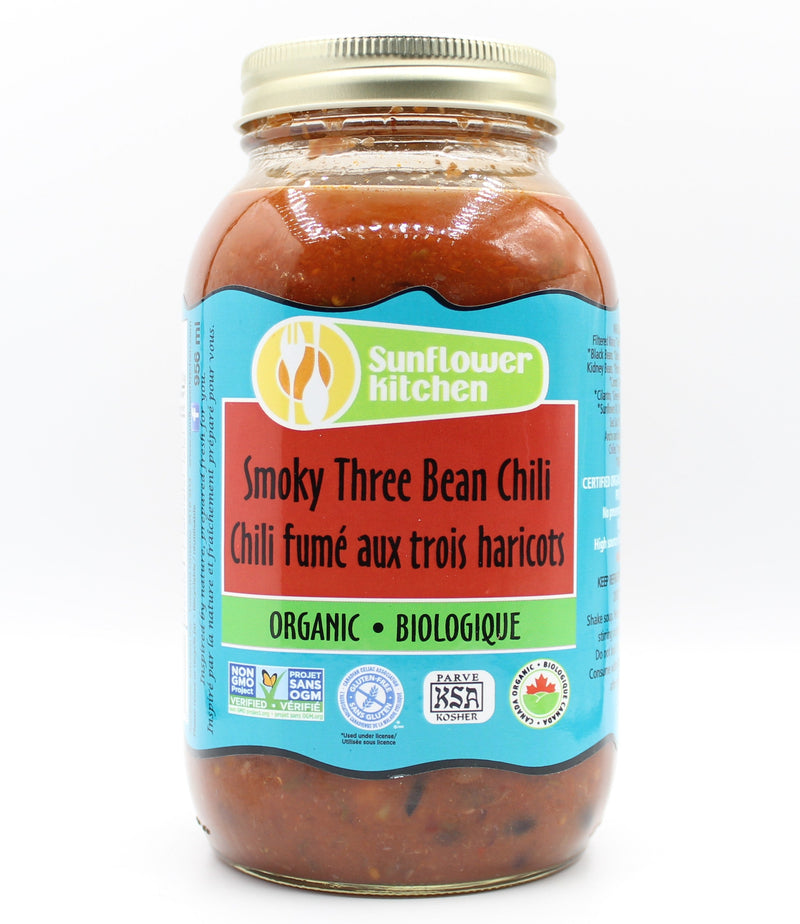 Organic Smoky Three Bean Medium Chilli