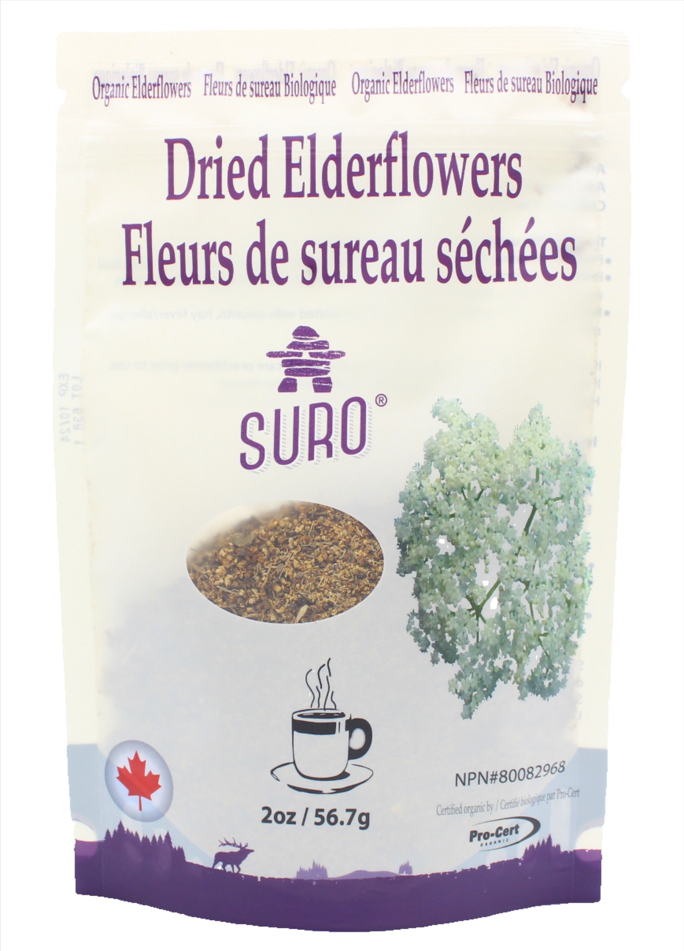 Dried Elderflowers