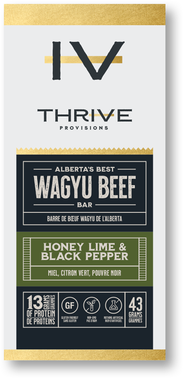 Honey Lime & Black Pepper Beef Bar