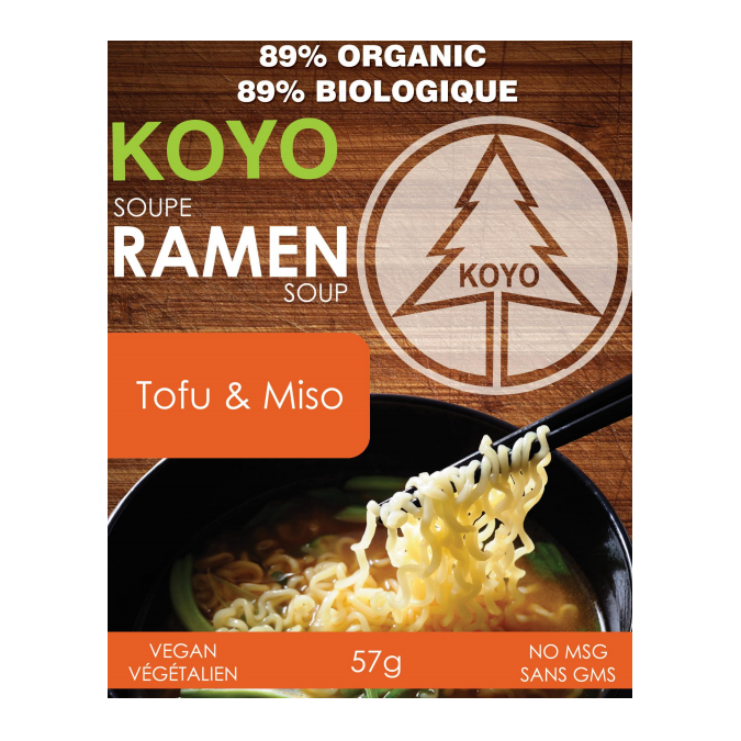 Tofu Miso Ramen Noodles