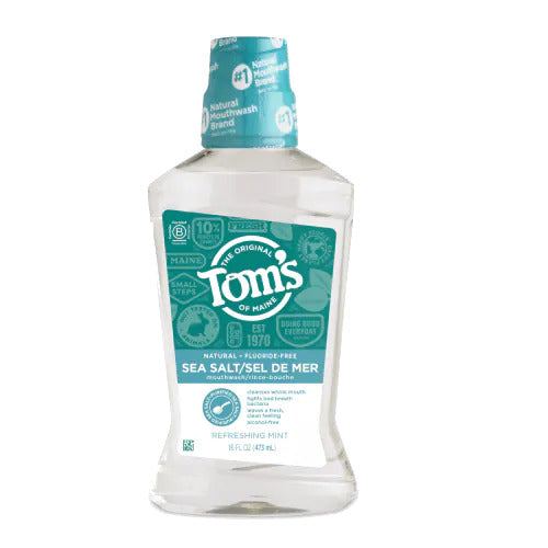 Refreshing Mint Sea Salt Mouthwash