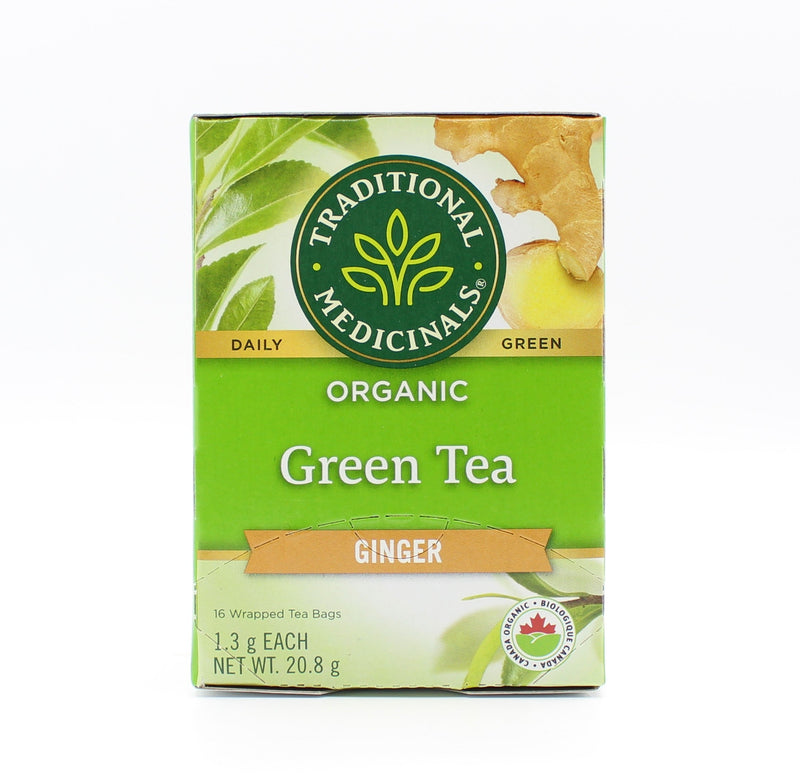 Organic Green Tea & Ginger