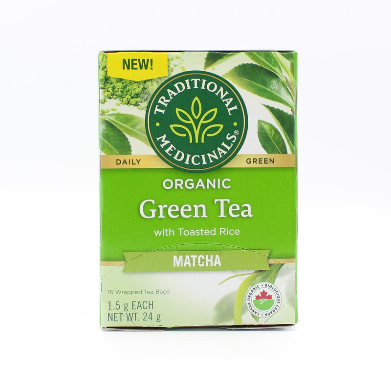 Organic Matcha Green Tea with Toasted Rice
