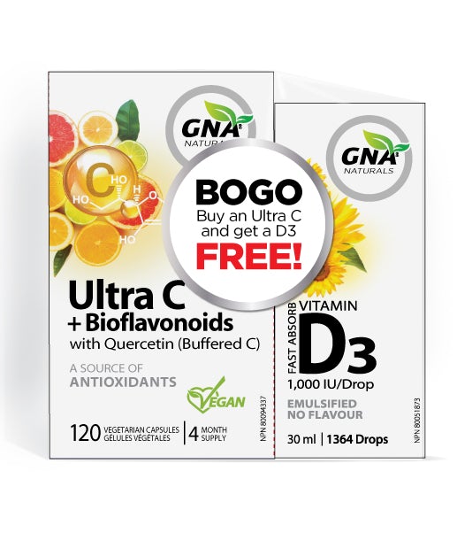 Ultra C + Vitamin D3 Combo Pack