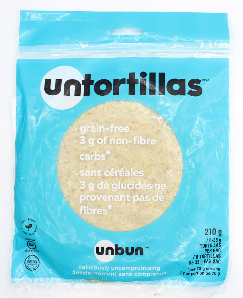 Keto, Grain-free Untortilla