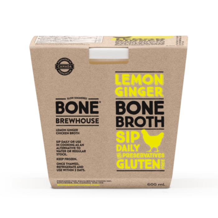 Lemon & Ginger Chicken Broth