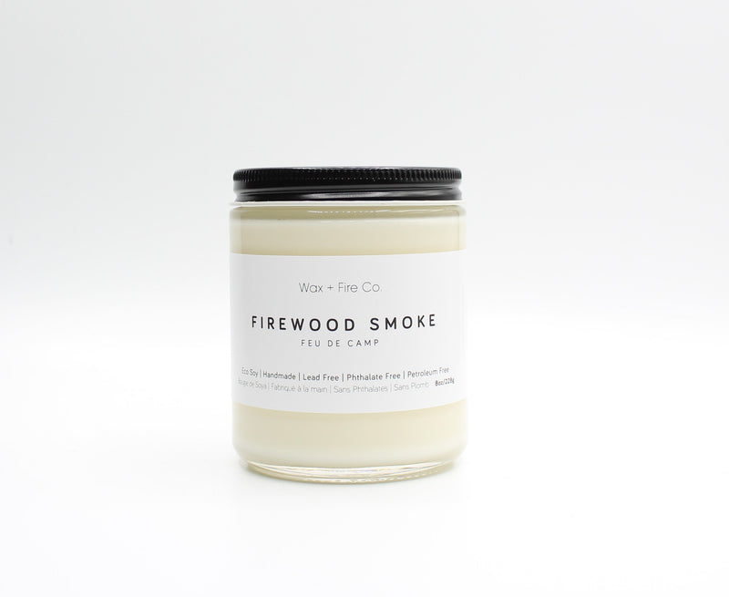 Firewood Smoke Soy Candle