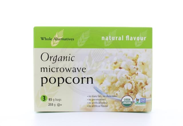 Organic Microwave Popcorn