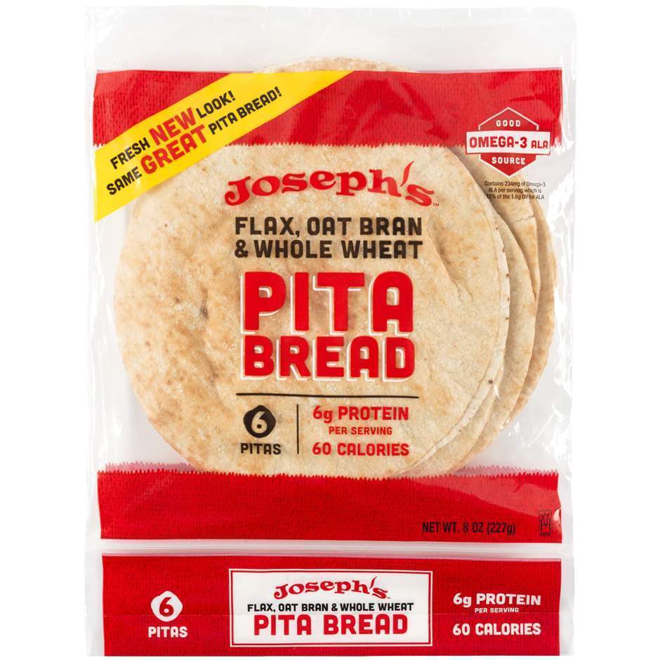 Flax, Oat & Wheat Pita